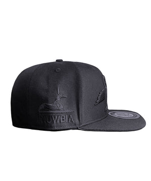 KEMET ALL BLACK SNAPBACK HAT