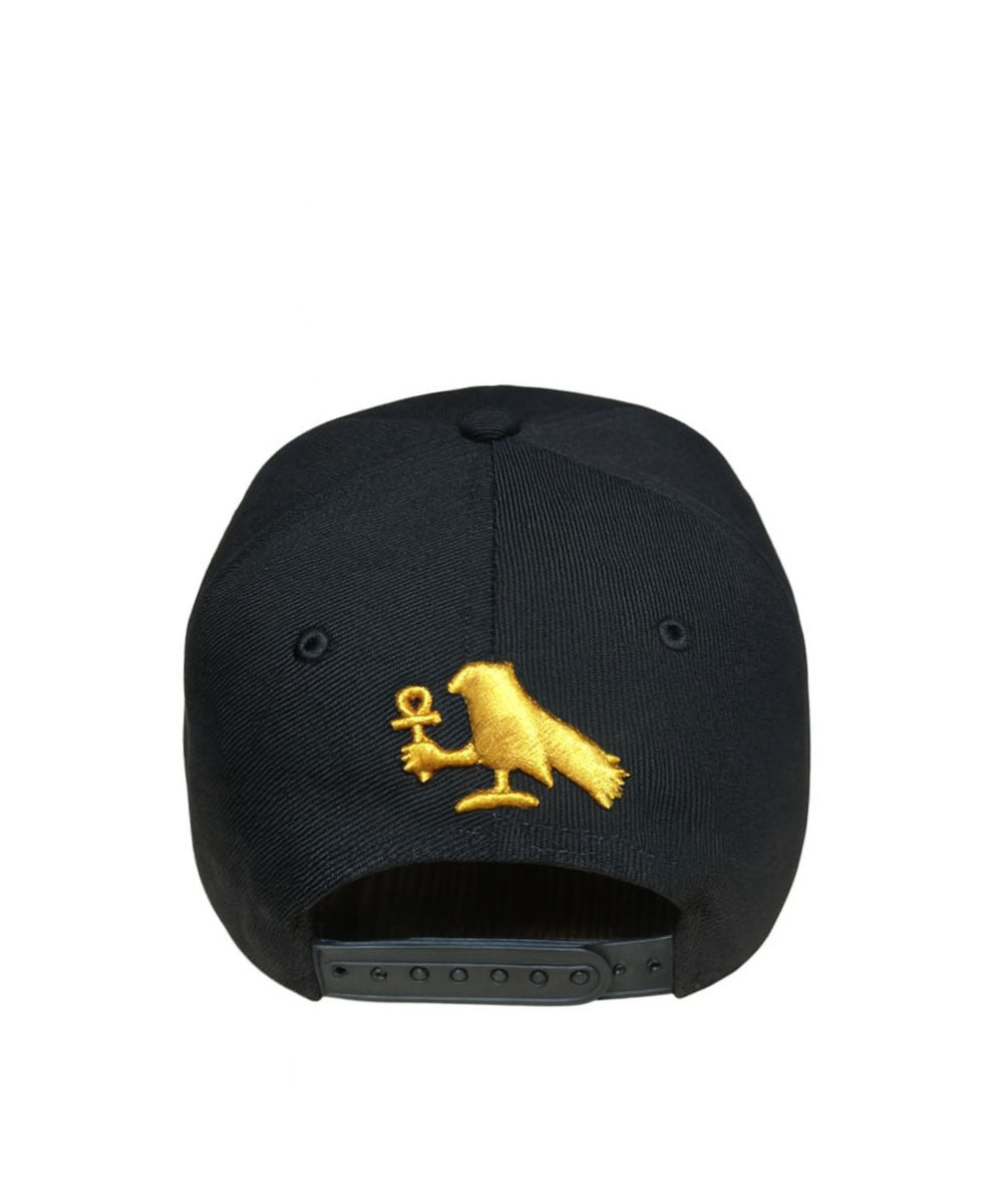 NU ANKH SNAPBACK BLACK