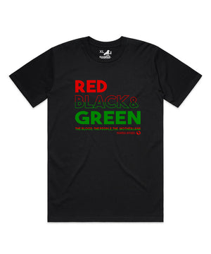 RBG RED, BLACK & GREEN