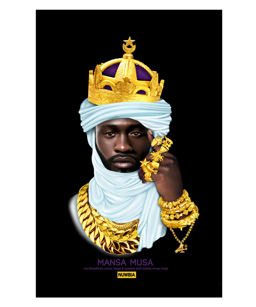 MANSA MUSA ART PRINT